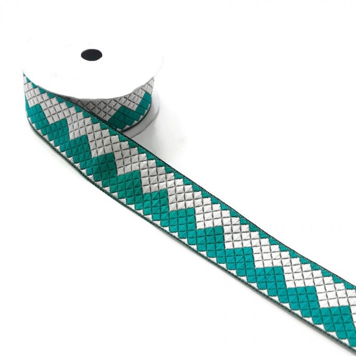 Ribbons Zigzag ribbon - 40 mm babachic