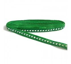Galons Galon miroirs - Vert - 18 mm