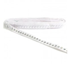 Galons Galon miroirs - Blanc - 18 mm babachic