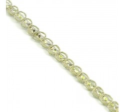 Galónes Galón Indio - Diamantes - Dorado - 6 mm