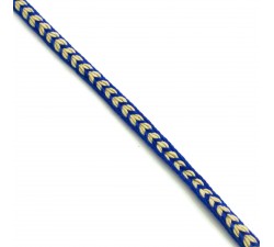 Galons Galon Coeur - Bleu marine - 7 mm