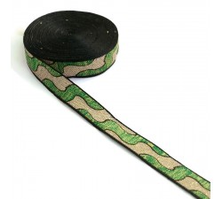 Cintas Cinta Jirafa - Verde - 18 mm babachic