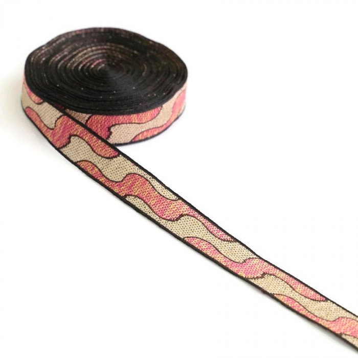 Cintas Cinta Jirafa - Rosa - 18 mm babachic