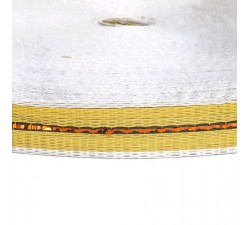 Straps  Thin recycled plastic yellow strap - 23 mm  SA23-001