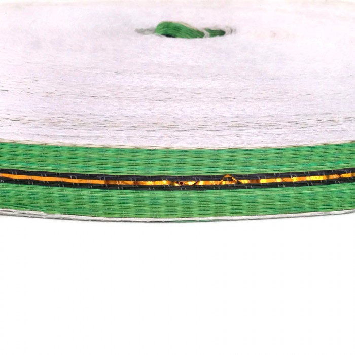 Straps  Thin recycled plastic green strap - 23 mm  SA23-004