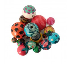 Mix Perles Mix perles en bois multicolore babachic