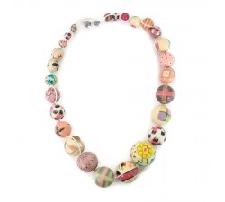 "Short round" necklace kit Light pink Short round necklace kit Babachic by Moodywood