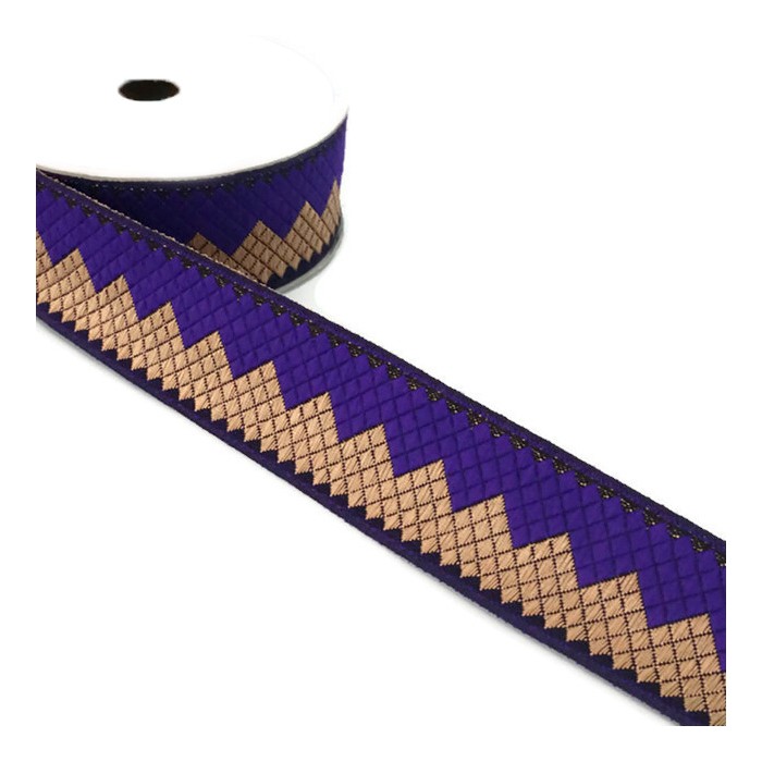 Ribbons Afro ribbon - Purple - 35 mm babachic