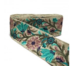 Broderies Bordure Soie - 80 mm Babachic by Moodywood