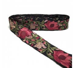 Broderies Bordure Soie - 45 mm Babachic by Moodywood