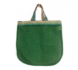 Transparent handbag Golden green tote bag Babachic by Moodywood