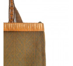 Transparent handbag Tote bag doré et jaune Babachic by Moodywood