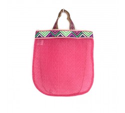 Transparent handbag Graphic pink tote bag Babachic by Moodywood