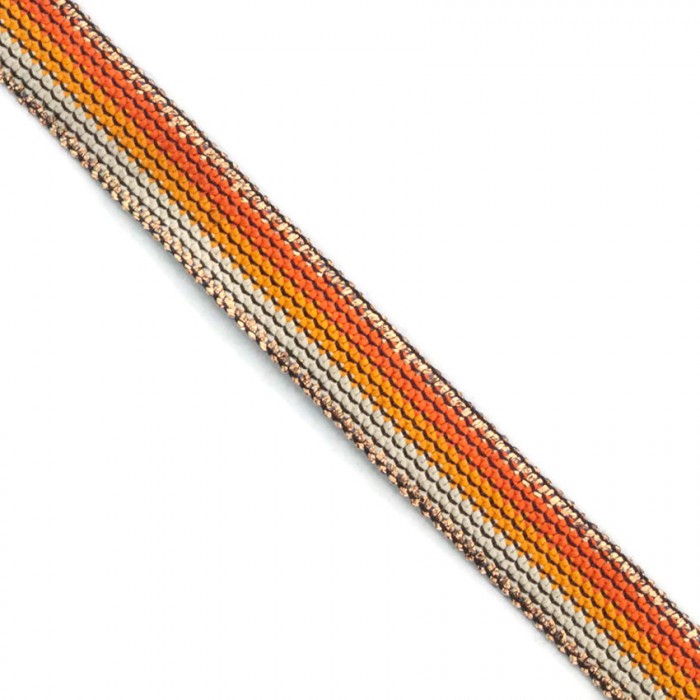 Braid Orange Rainbow ribbon - 15 mm Babachic by Moodywood