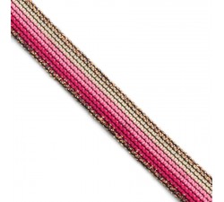 Braid Pink Rainbow ribbon - 15 mm Babachic by Moodywood