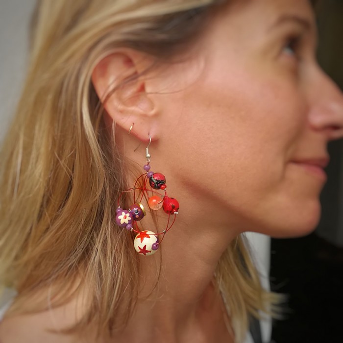 Boucles d'oreilles Boucles d’oreilles rondes Circus Babachic by Moodywood