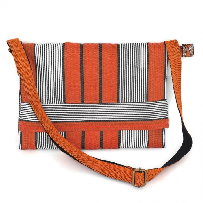 Laptop Bag Bolso unisexo para ordenador, naranja y negro Babachic by Moodywood