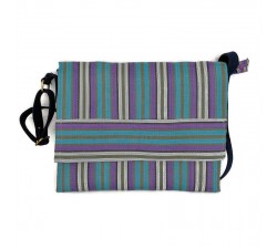 Computer bags Unisex computer bag, purple and blue Babachic by Moodywood
