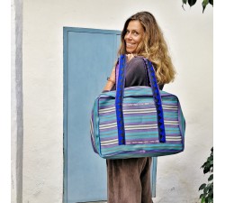 XXL bags Blue and purple Weekend bag Babachic by Moodywood