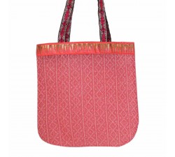 Transparent handbag Golden light pink tote bag Babachic by Moodywood