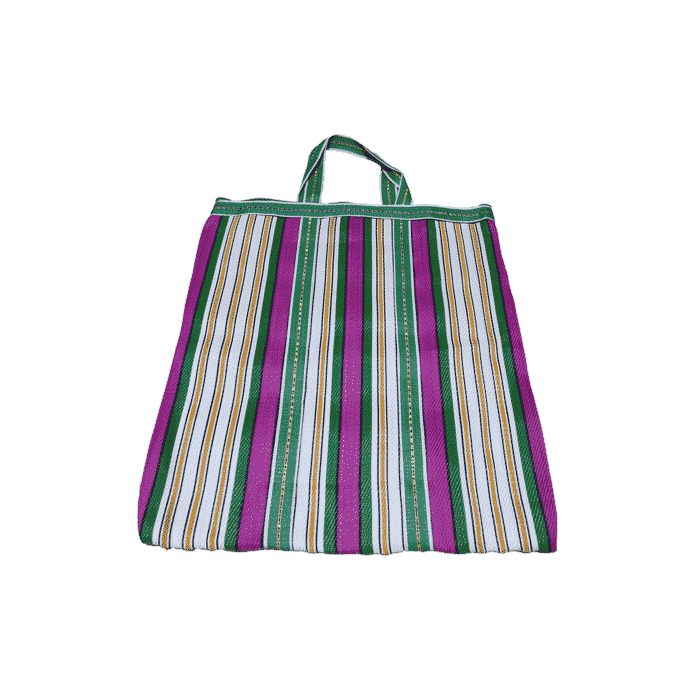 Tote bags Tote bag verde blanco fucsia Babachic by Moodywood