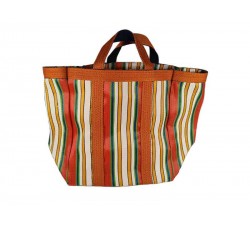Handbags Picnic Small orange, white, yellow, yellow, green and blue stripes