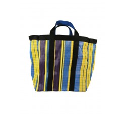 Handbags Picnic Small black, blue, yellow and purple