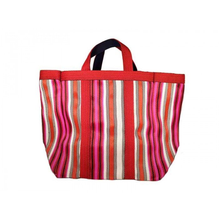 Handbags Picnic Small red, orange, fuchsia and white