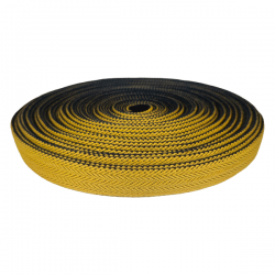 Cintas Belt Cincha de algodón amarillo y azul marino