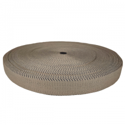 Cintas Belt Cincha de algodón beige y azul