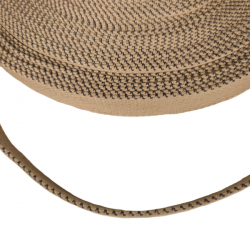 Cintas Belt Cincha de algodón beige y azul