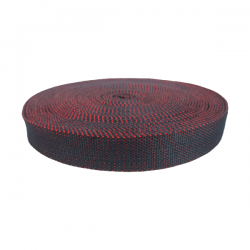 Cintas Belt Cincha de algodón azul marino y rojo