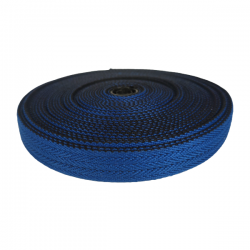 Cintas Belt Cincha de algodón azul y negro