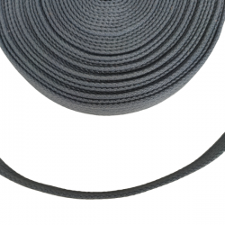 Belt Grey cotton webbing