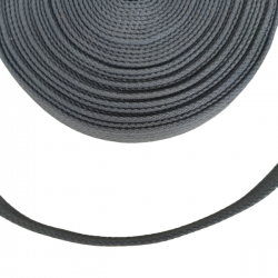 Ceinture Sangle de coton gris