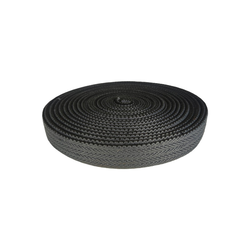 Cintas Belt Cincha de algodón gris y negro