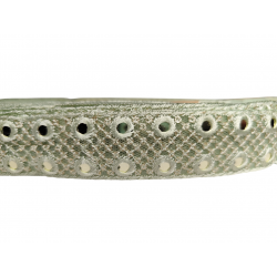 Inicio Cinta bordada verde claro con espejos de 3cm Babachic by Moodywood