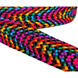 Inicio Cinta negra multicolor de 3cm Babachic by Moodywood