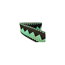 Home Cinta Zigzag negra y verde de 4cm Babachic by Moodywood