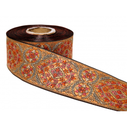 Home 5cm natural motif embroidered ribbon Babachic by Moodywood