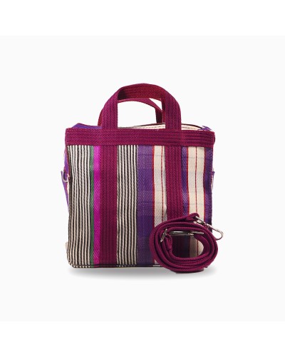 Babachic Shop | Mini Retro Pack - Bolso cuadrado de plástico reciclado