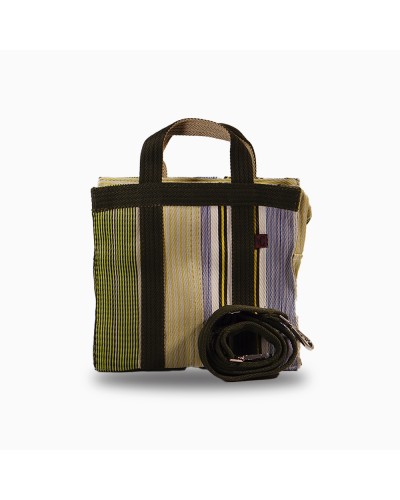 Babachic Shop | Mini Retro Pack - Bolso cuadrado de plástico reciclado