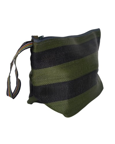 Troussette Medium Militar Recycled Plastic Pouch | Babachic Shop