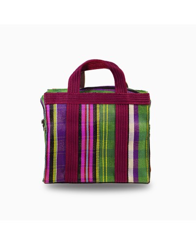 Babachic Shop | Mini Retro Pack - Bolso cuadrado de plástico reciclado