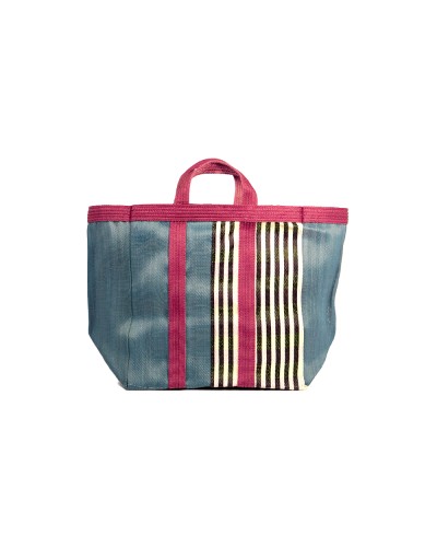 Sac Picnic Small Rose et bleu| Plastique Recyclé
