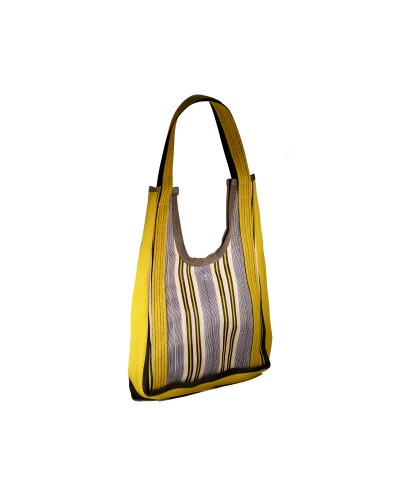 Hole Bag Soleil et ombre: Sac Épaule Boho Réversible - Babachic