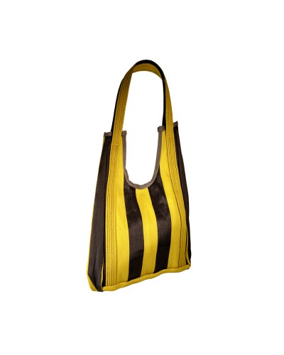 Hole Bag Sol y sombra: Bolso de Hombro Boho Reversible - Babachic