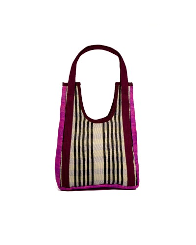 Hole Bag Mora: Bolso de Hombro Boho Reversible - Babachic