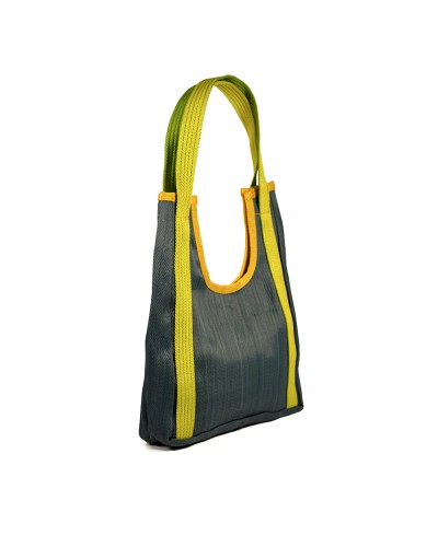 Hole Bag Volt: Bolso de Hombro Boho Reversible - Babachic
