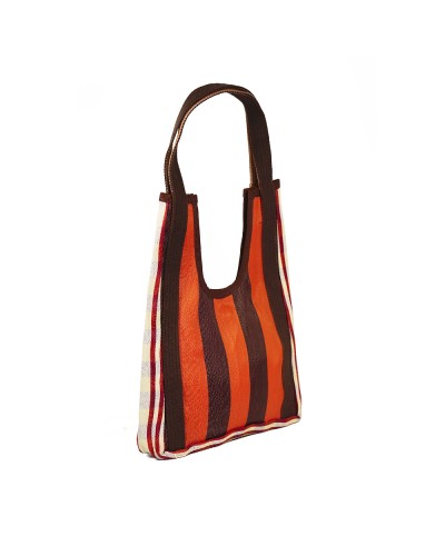 Hole Bag Rooibos: Bolso de Hombro Boho Reversible - Babachic